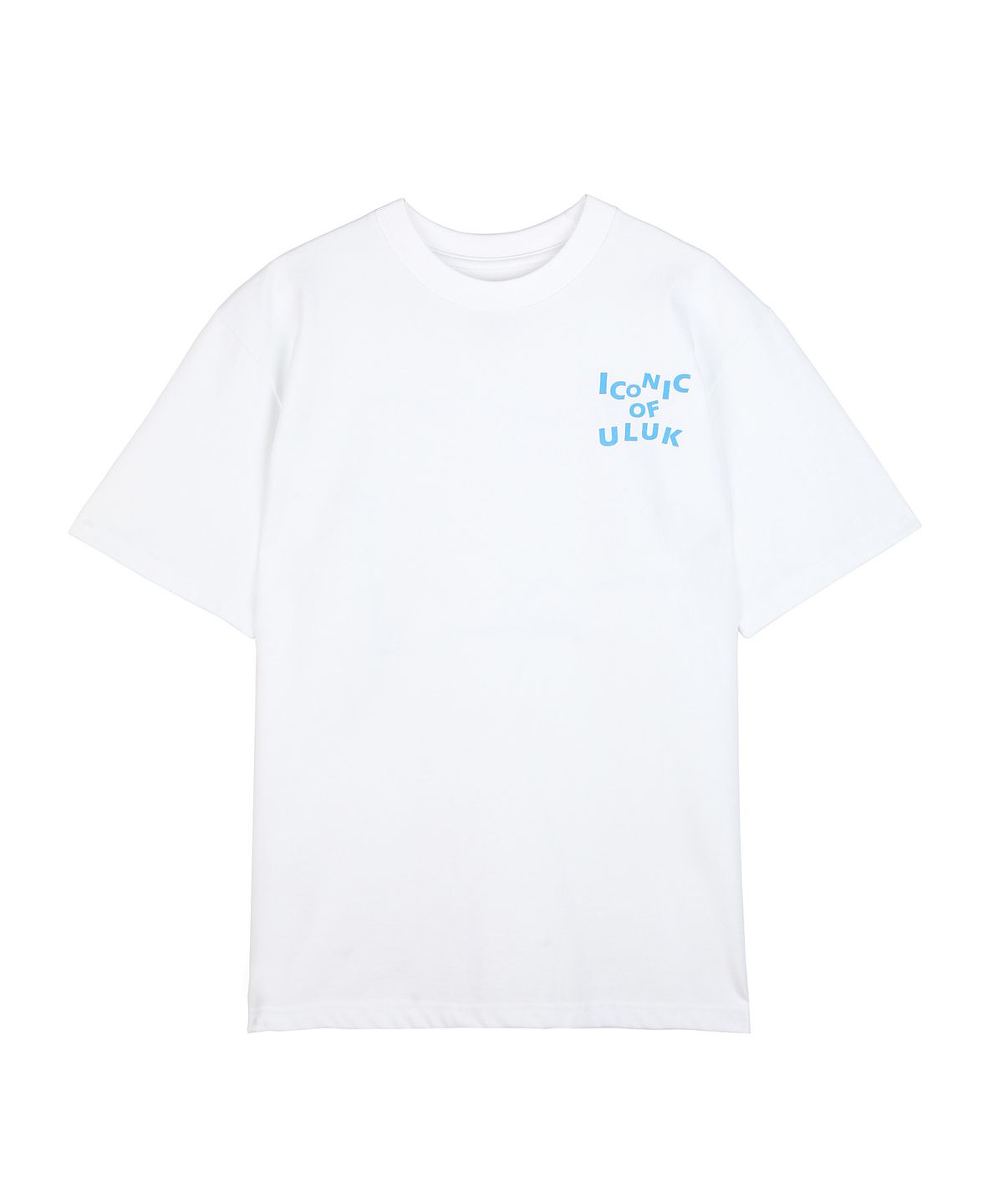 유룩(ULUK) 아이코닉 믹스 오버 반팔티_White