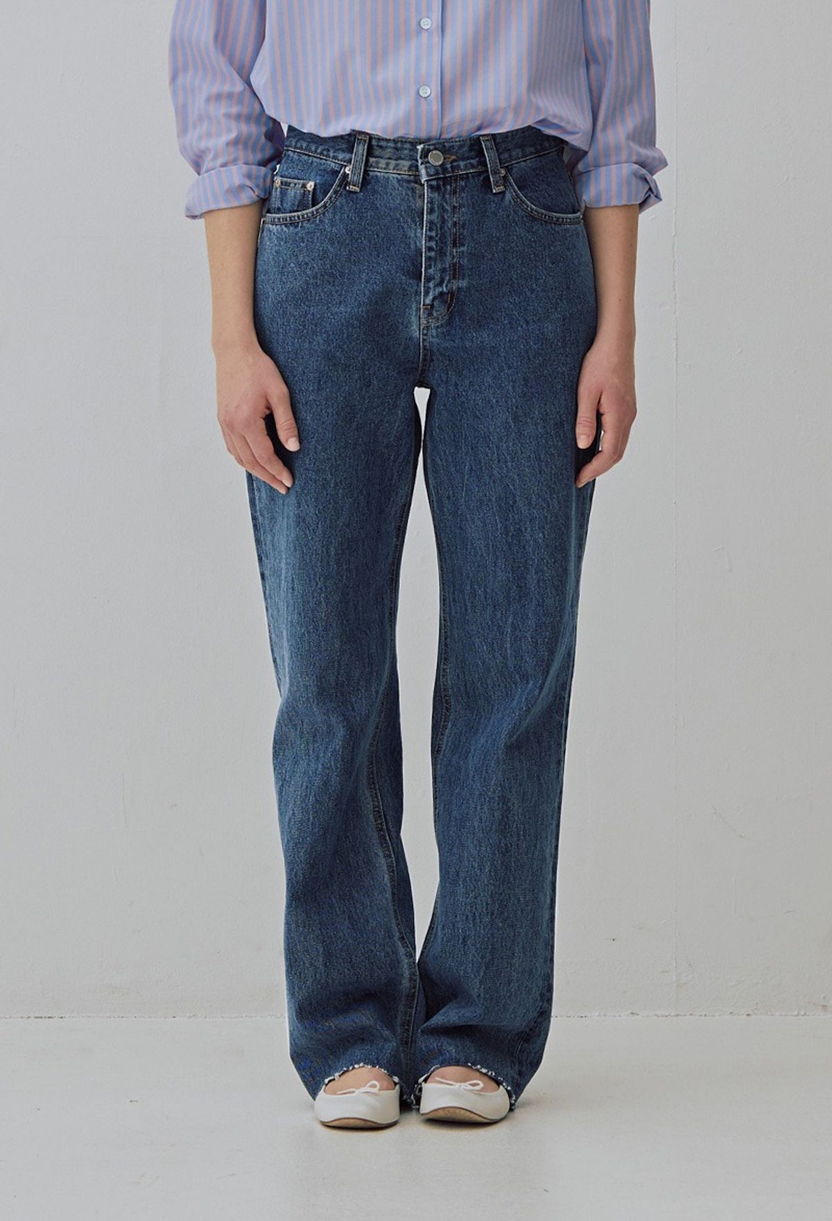 망고매니플리즈(MANGO MANY PLEASE) MOLTON JEANS