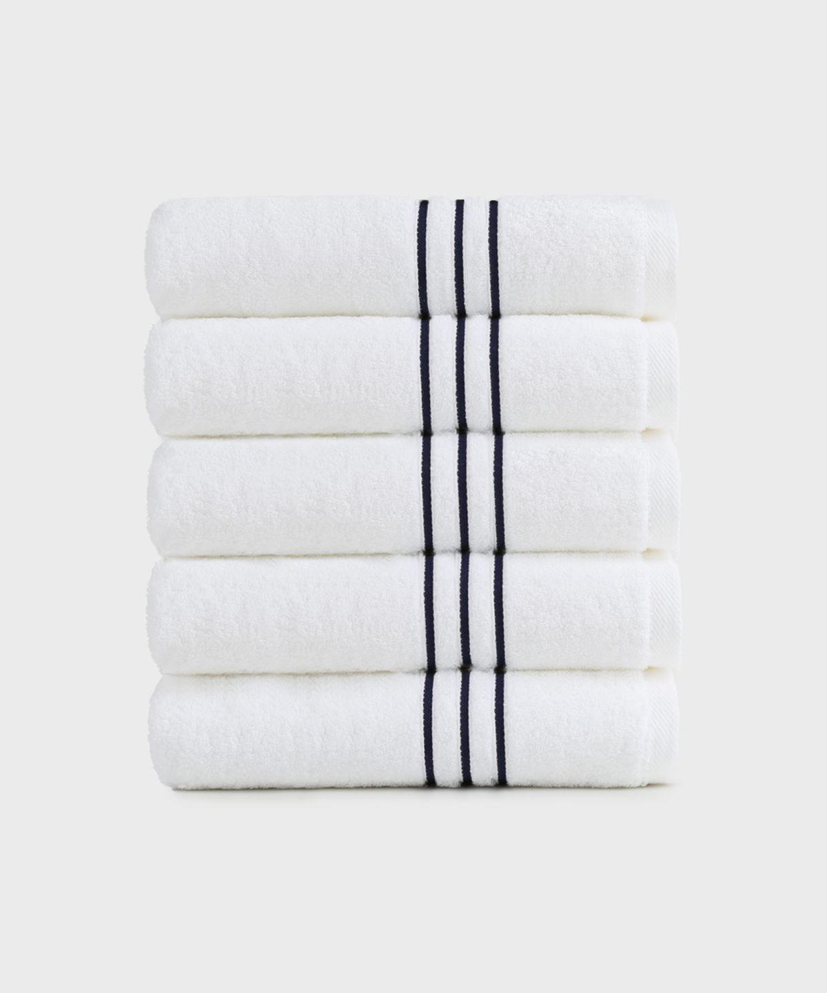 티더블유비(TWB) 스트라이프 페이스 - W 네이비 5P
