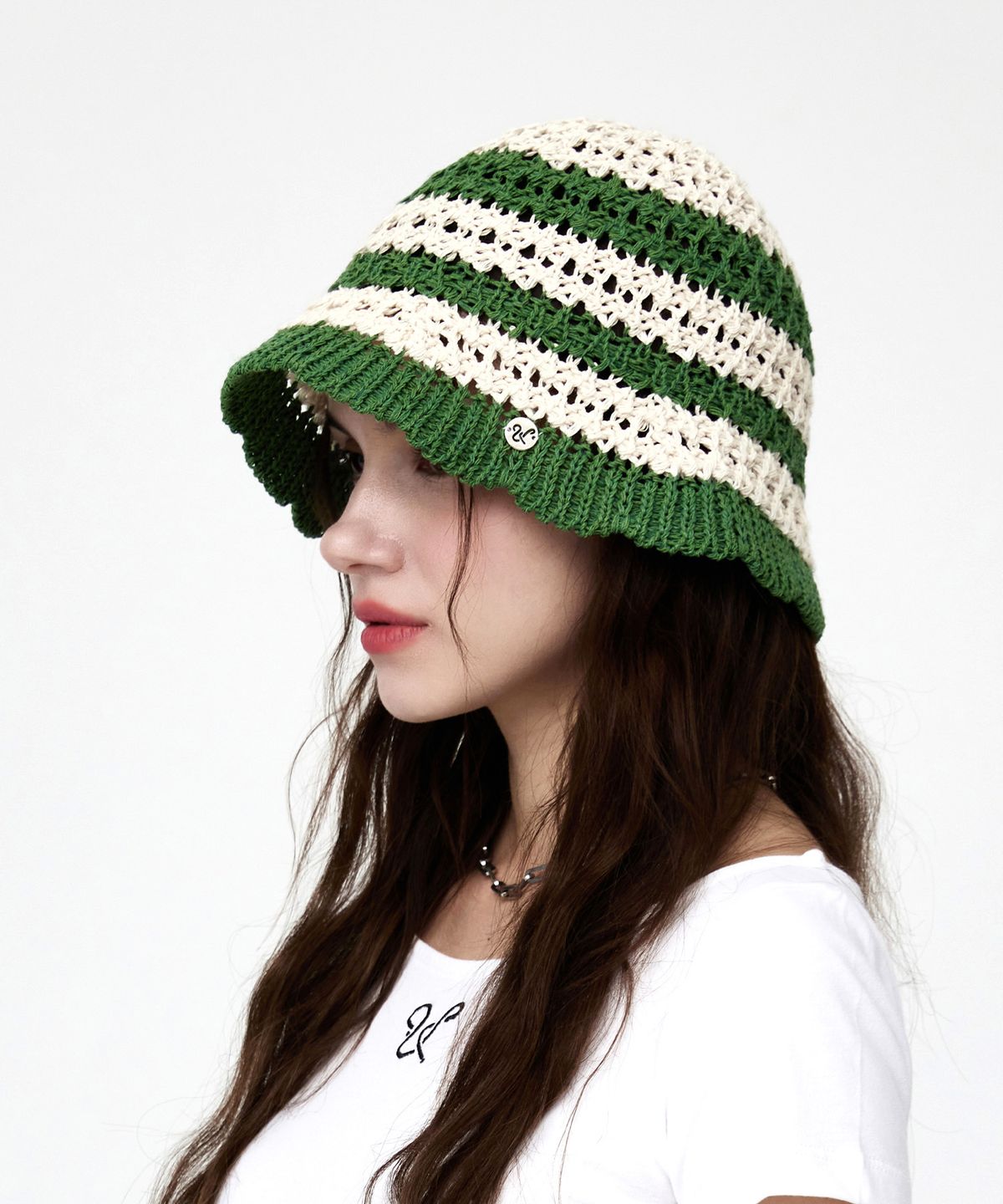 유룩(ULUK) 웨이브 투톤 버킷햇_Green