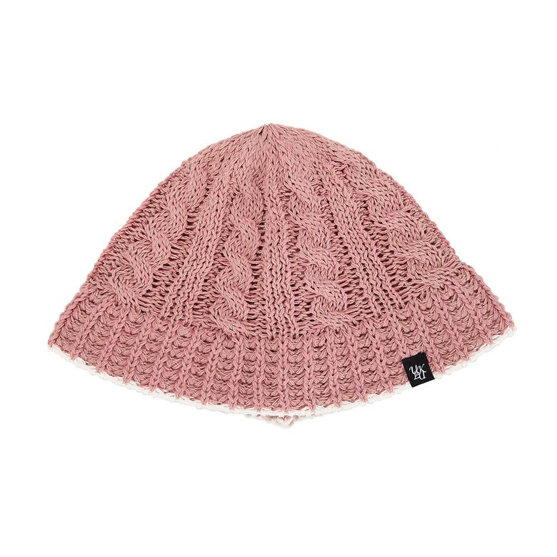 트위스 투톤 지사 버킷햇_Pink