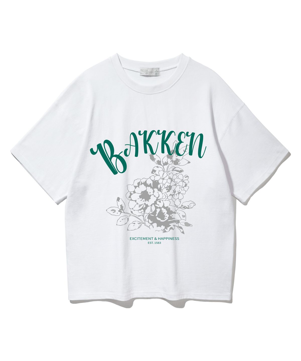 바켄(BAKKEN) Blossom 반팔티셔츠 BK3996_화이트