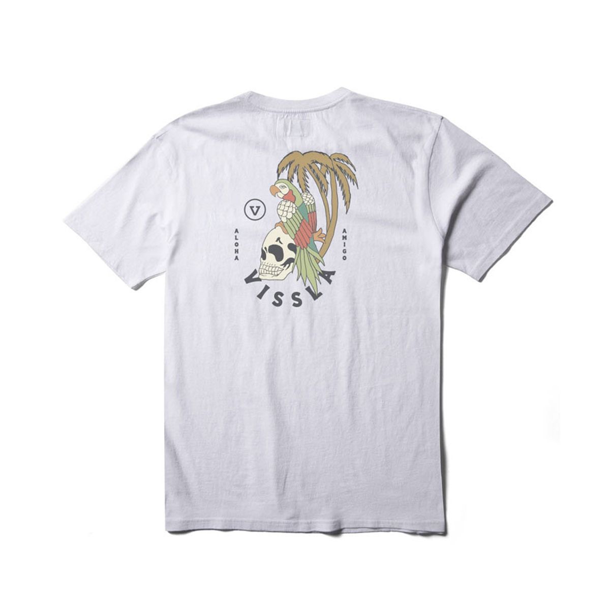 비슬라(VISSLA) Parrodise SS PKT Tee-WHT