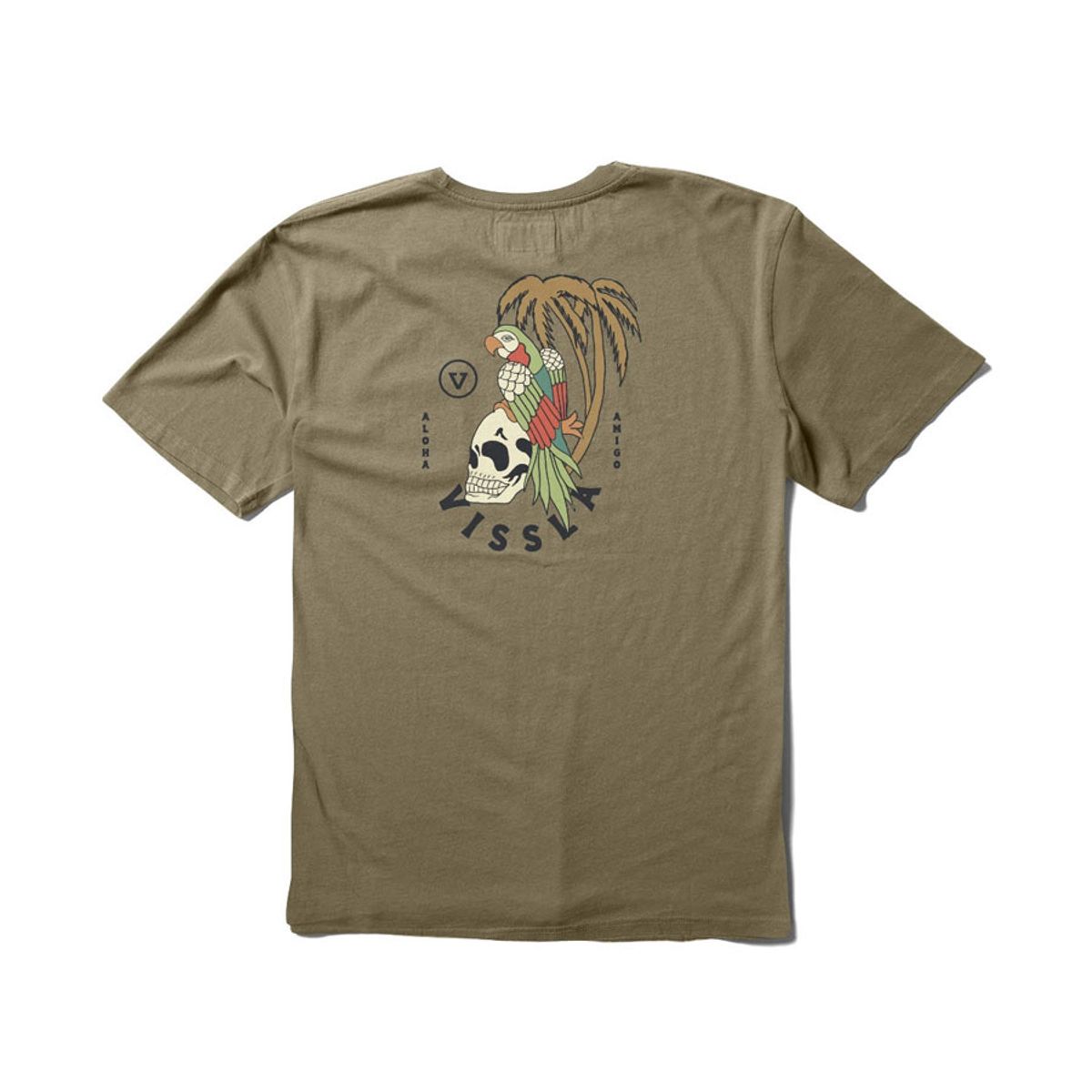 비슬라(VISSLA) Parrodise SS PKT Tee-DKK