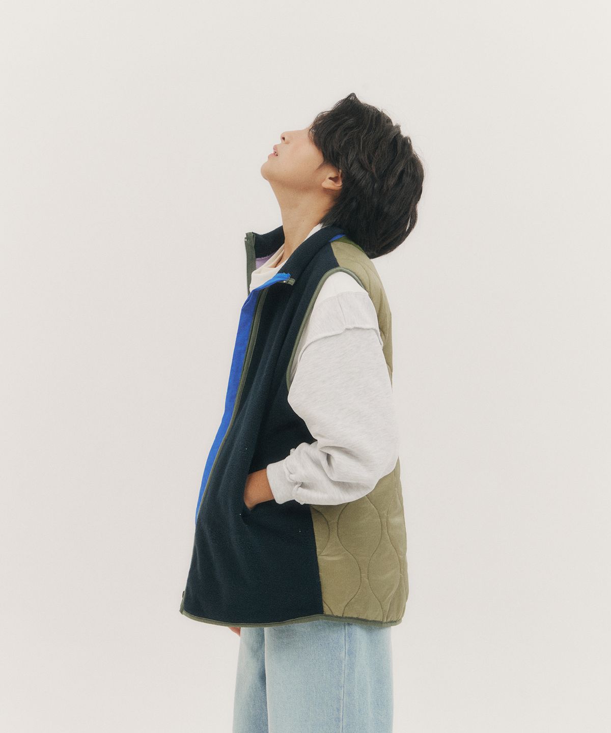 프리제(FRISE) 라이너베스트_네이비_주니어