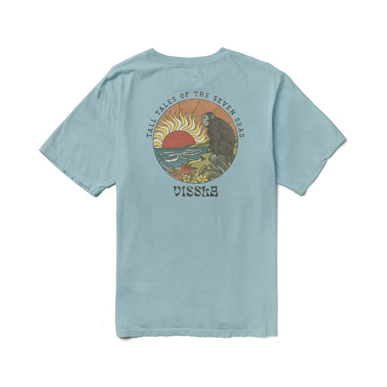 Monkey Sea Organic Tee-SBL
