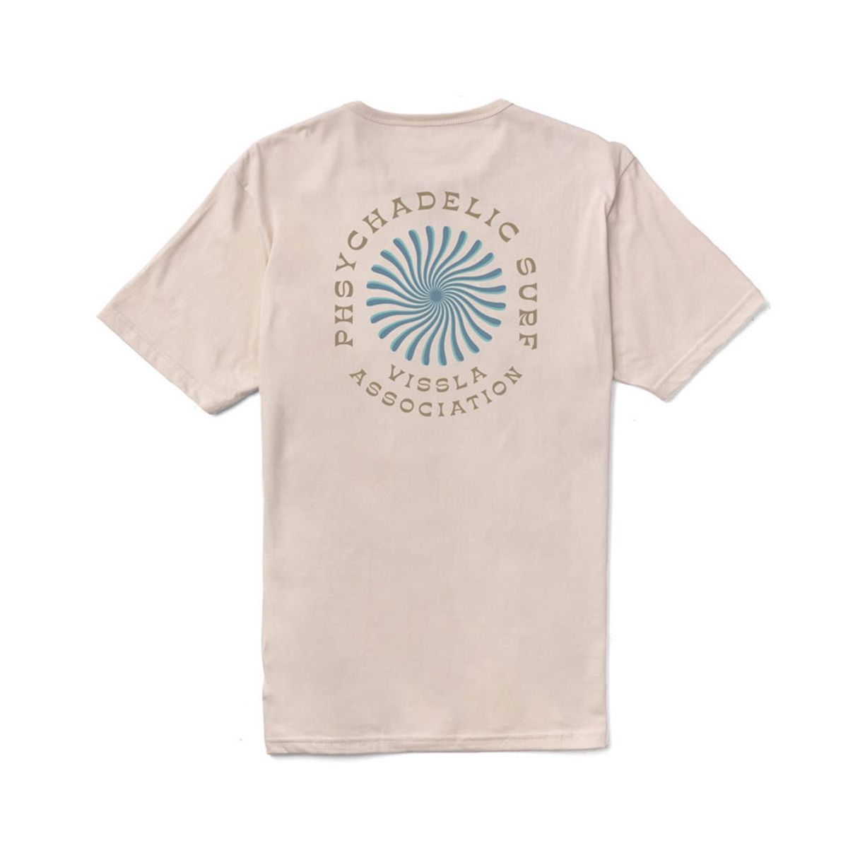 비슬라(VISSLA) Psycho Surf Organic PKT Tee-BON
