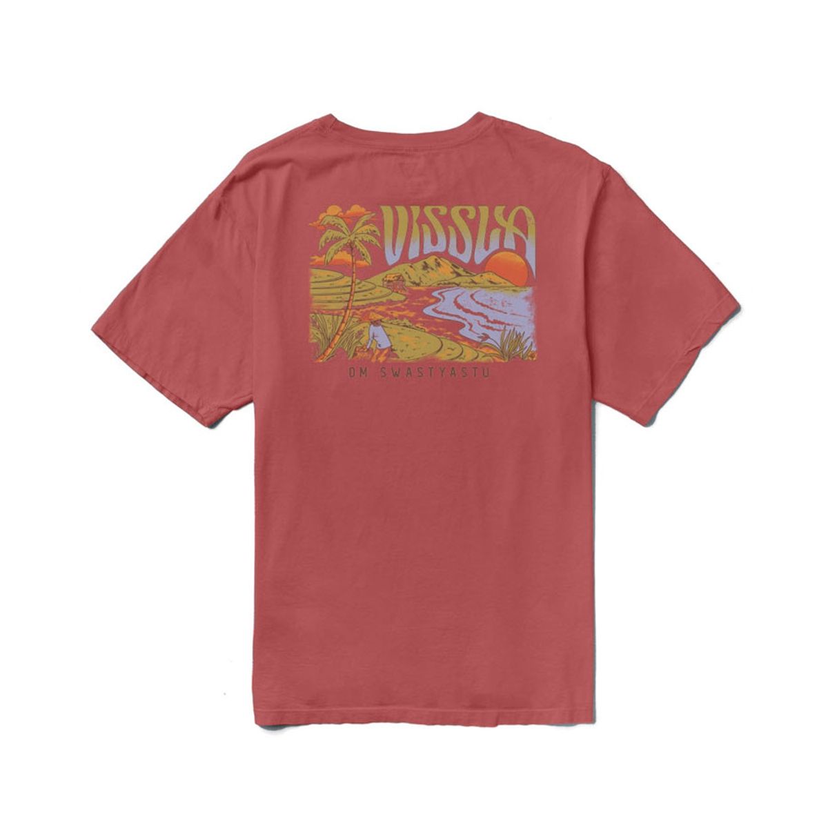비슬라(VISSLA) Bali Belly Premium PKT Tee-BRK