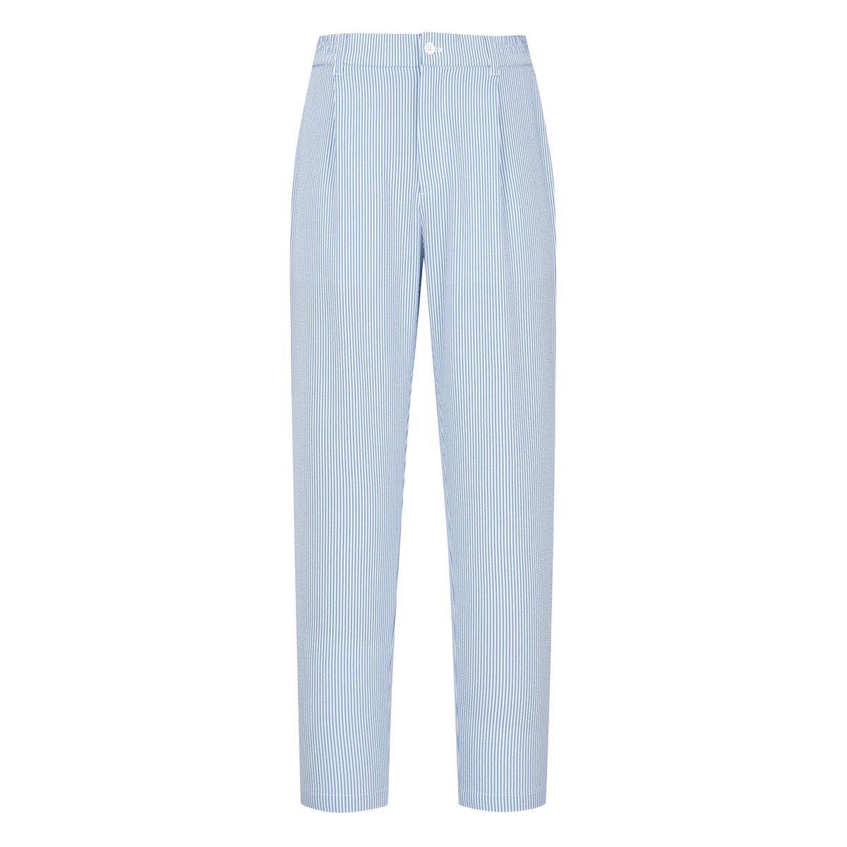 마틴골프(MARTINE GOLF) Seersucker Baggy Fit Pants_Blue (Men)