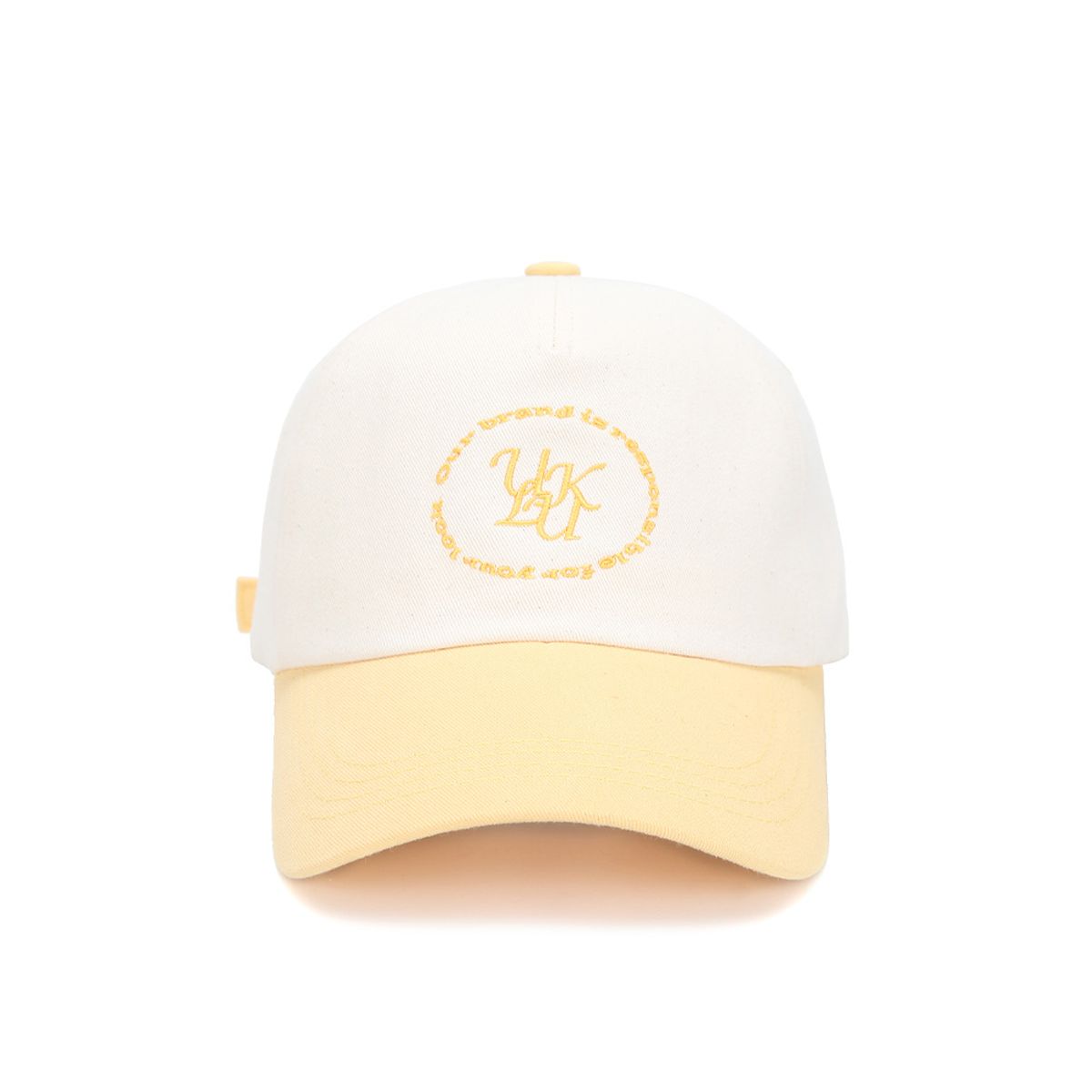 유룩(ULUK) 루시다C 코튼 유룩 볼캡_Lemon