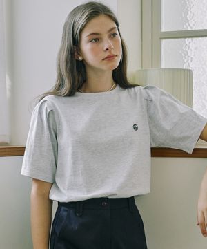 Volume sleeve Logo T-shirt - Light Grey