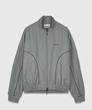 시티 라인 블루종_그레이