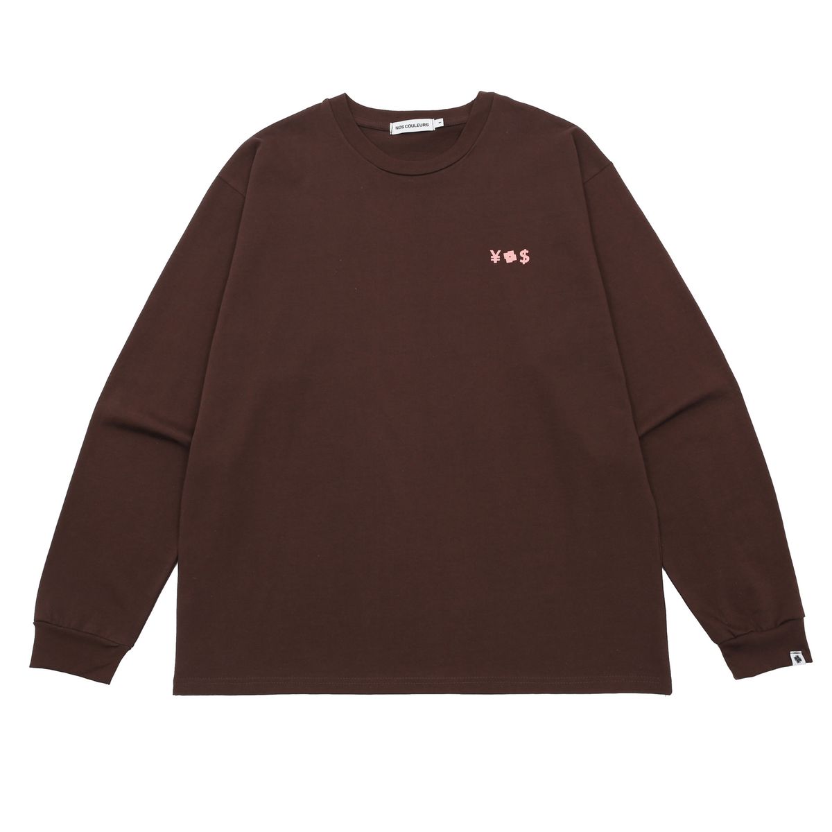 노쿨러스(NOSCOULEURS) NoS LONG SLEEVE BROWN