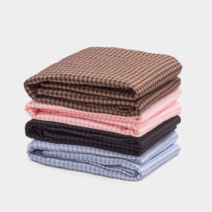 누빔선 없는 논더스트 깅엄 체크 알러지케어 밴드형 패드 4colors 3size