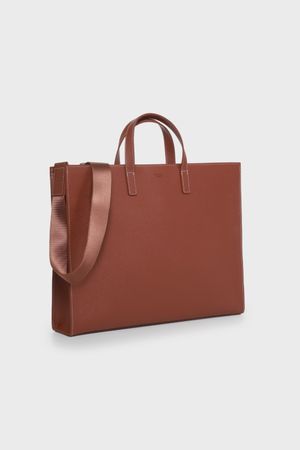 호리즌 토트백 (라지/브라운)