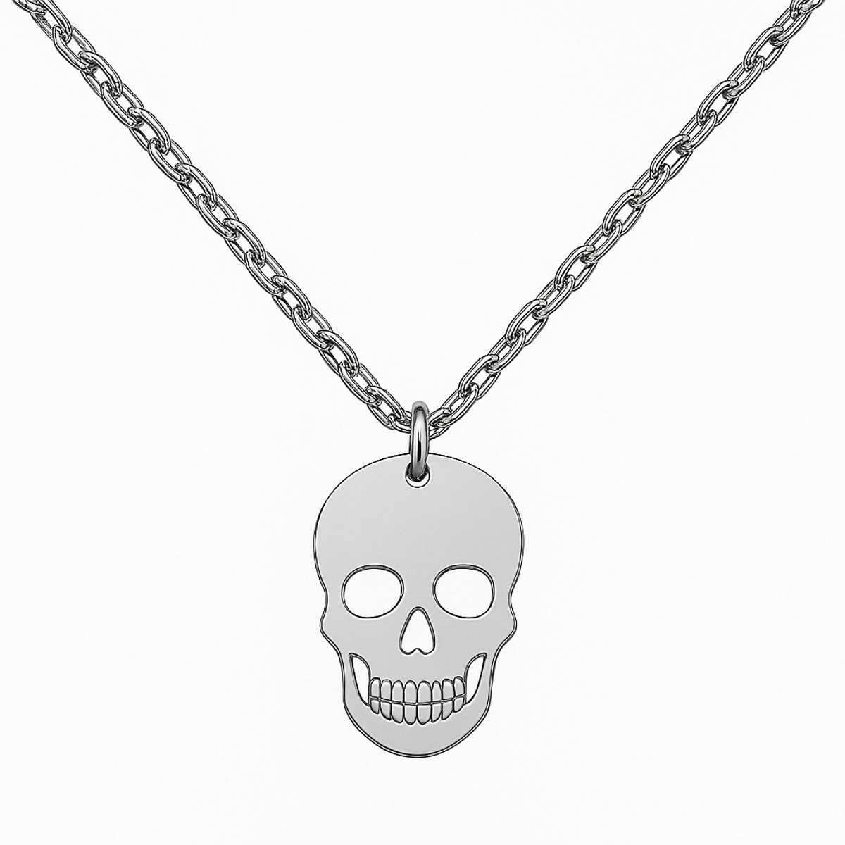 마크-4(MARK-4) SKULL NECKLACE