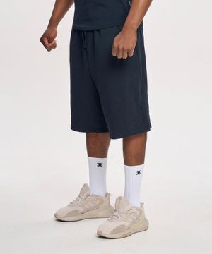 데일리 버뮤다 와이드 쇼츠 - Black