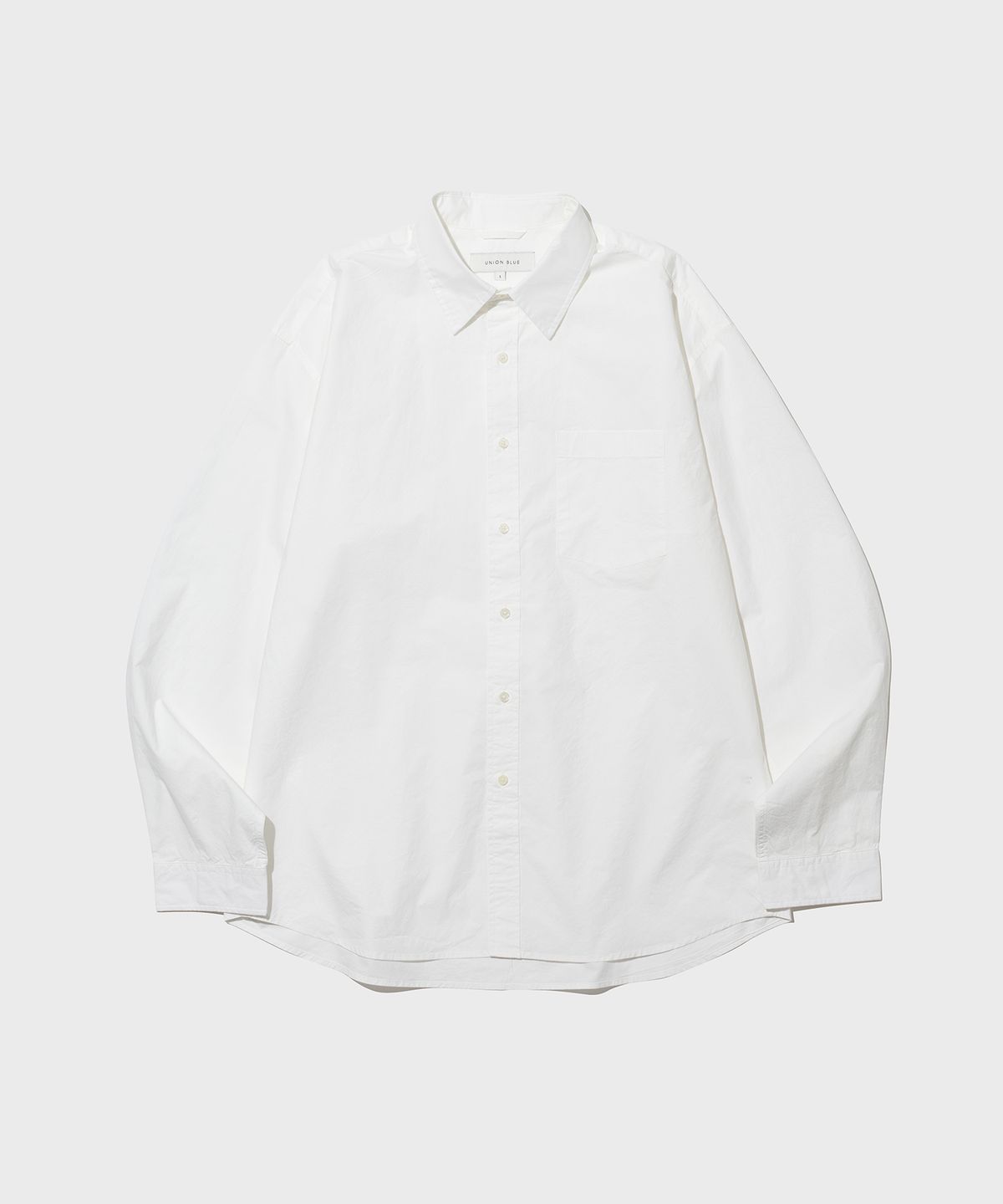 유니온블루(UNION BLUE) EDITOR SHIRT [WHITE]