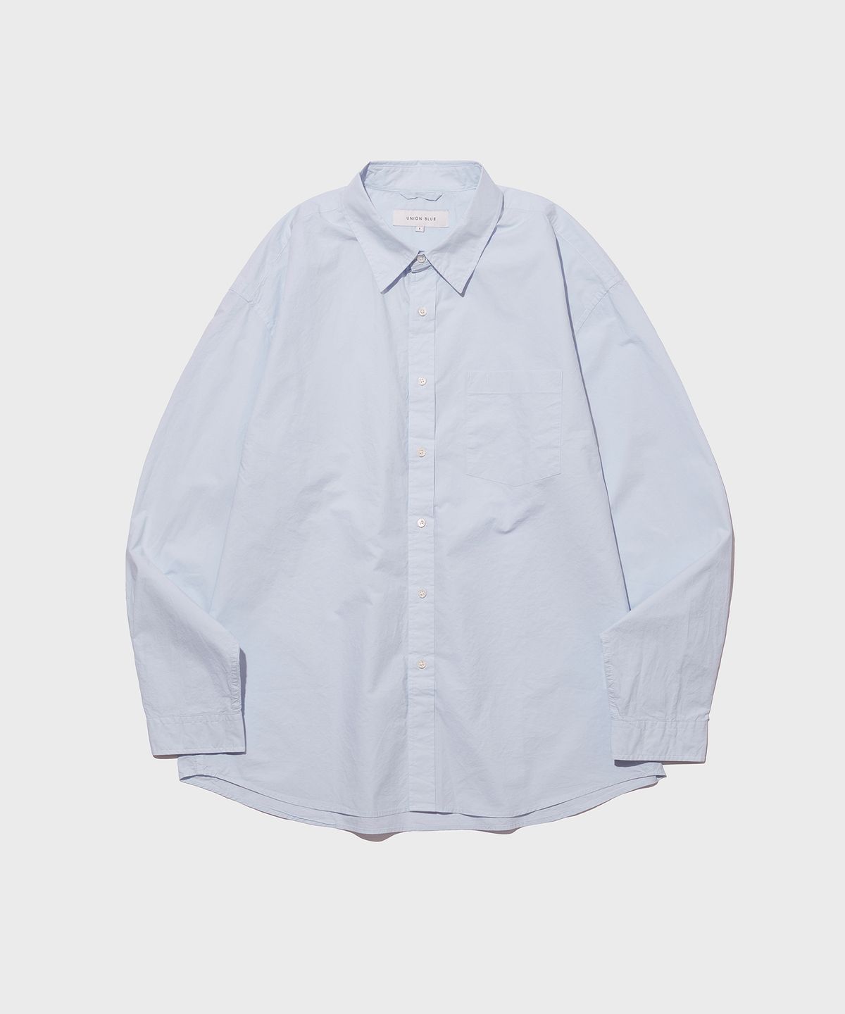 유니온블루(UNION BLUE) EDITOR SHIRT [FOG]