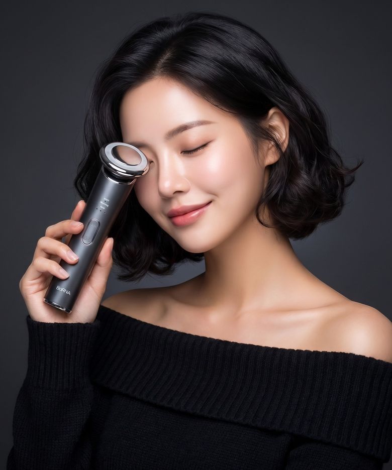뷰티 디바이스 얼굴마사지기 피부관리기 뉴보르나 갈바닉