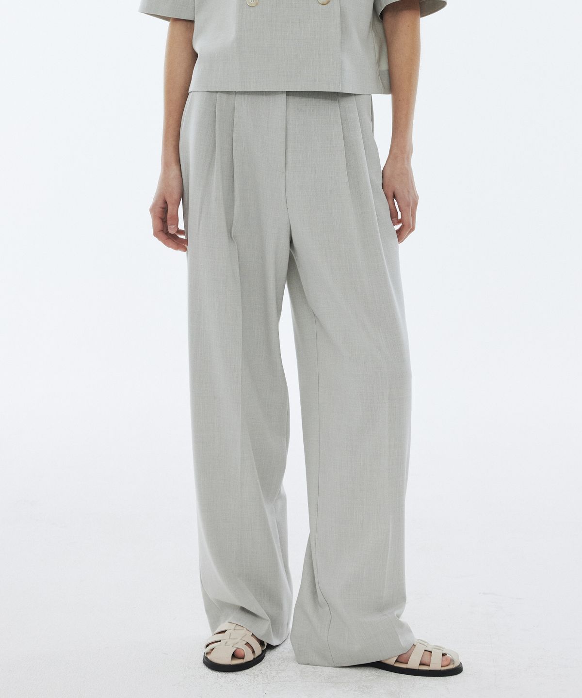줄리아페페(JULIAPEPE) Uniquely Summer Slacks (Mint)