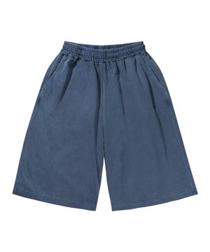 피그먼트 스웨트 쇼츠_빈티지블루
