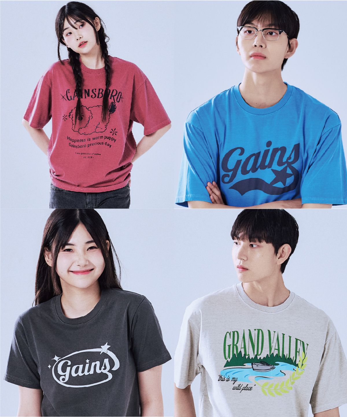게인스보로(GAINSBORO) [SET] 쿨코튼 서머 피그먼트 기획전_12종