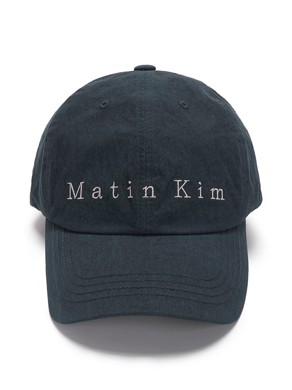 ★Matin Kim★MATIN TYPO BALL CAP MUSINSA | MATIN KIM MATIN TYPO BALL CAP IN NAVY