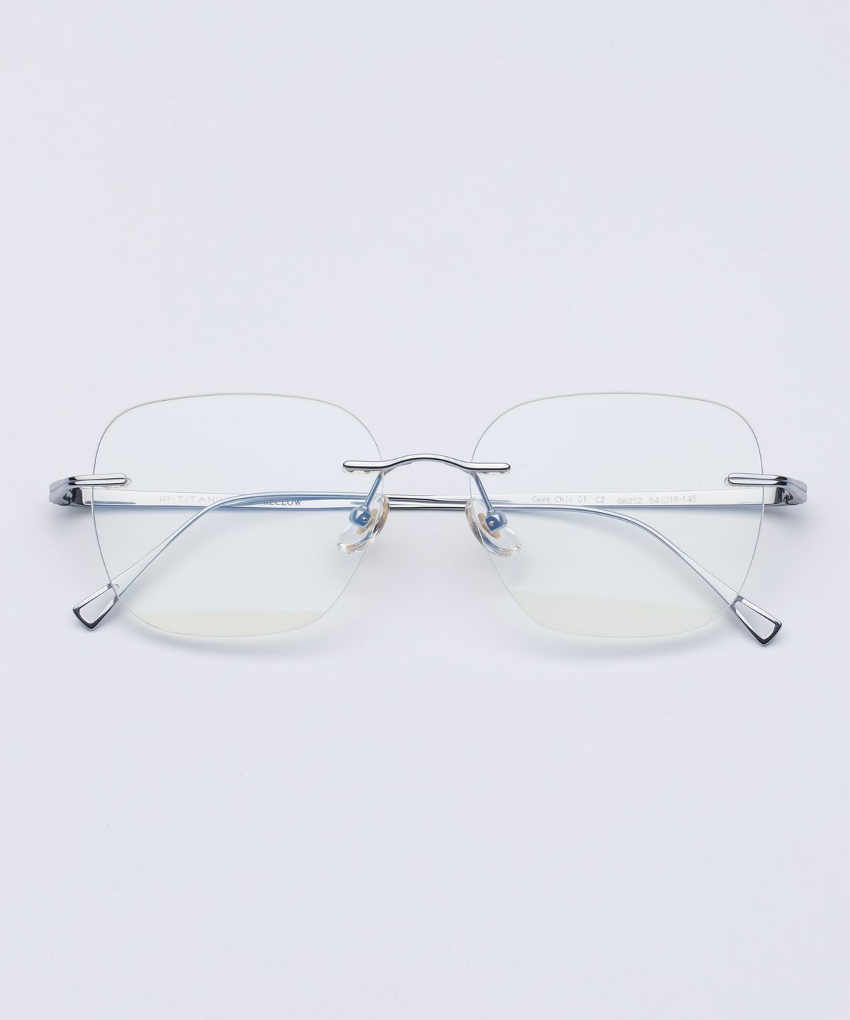리끌로우(RECLOW) RC GEEK CHIC NO.01 안경 SILVER