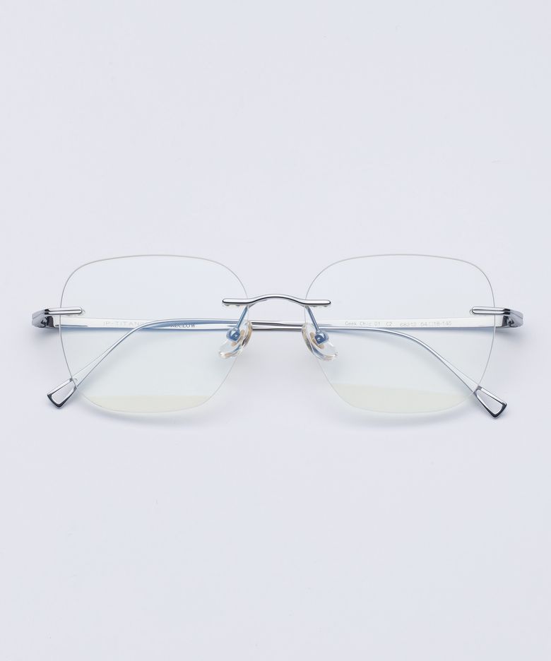 RC GEEK CHIC NO.01 안경 SILVER