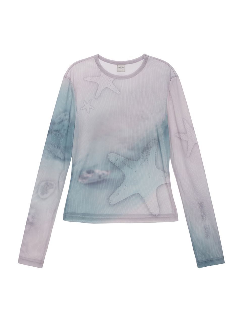 Matin Kim☆STARFISH MESH TOP STARFISH MESH TOP IN CHARCOAL – Matin Kim