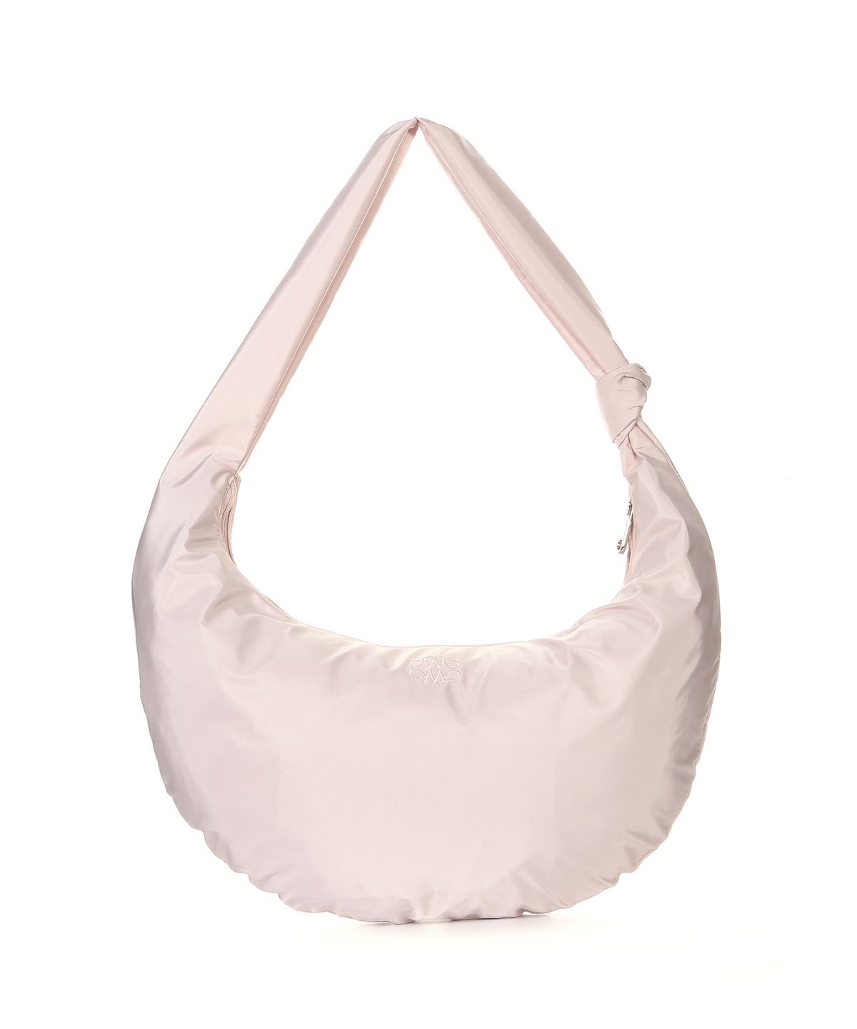 닉앤니콜(NICK&NICOLE) NICOLE NYLON SHOULDER KNOT BAG_LIGHT PINK