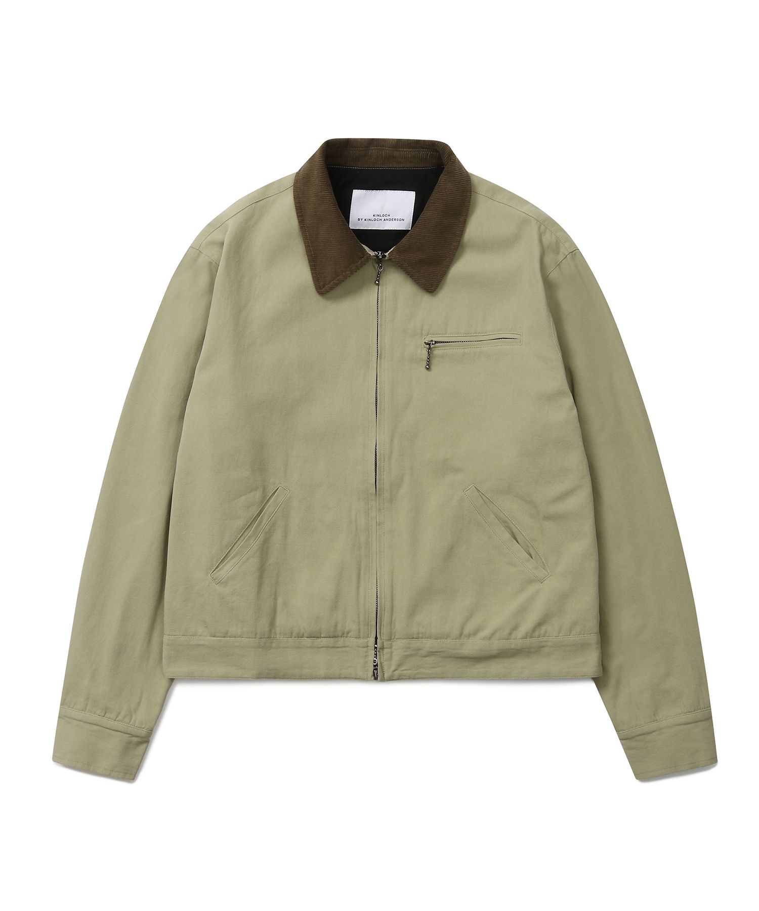 MUSINSA CONNECT KINLOCH Vintage Washed Cotton Work Jacket (Beige)