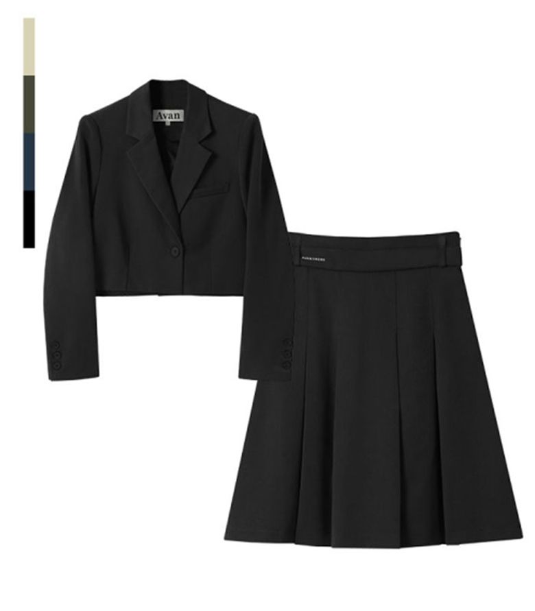 [SET] Alexis jacket & Alexis Pleats Skirt