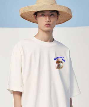 OHPxAIDAEVE 치어스베이비 세미오버 반팔티Pm