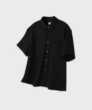 모먼트 플리츠 하프셔츠