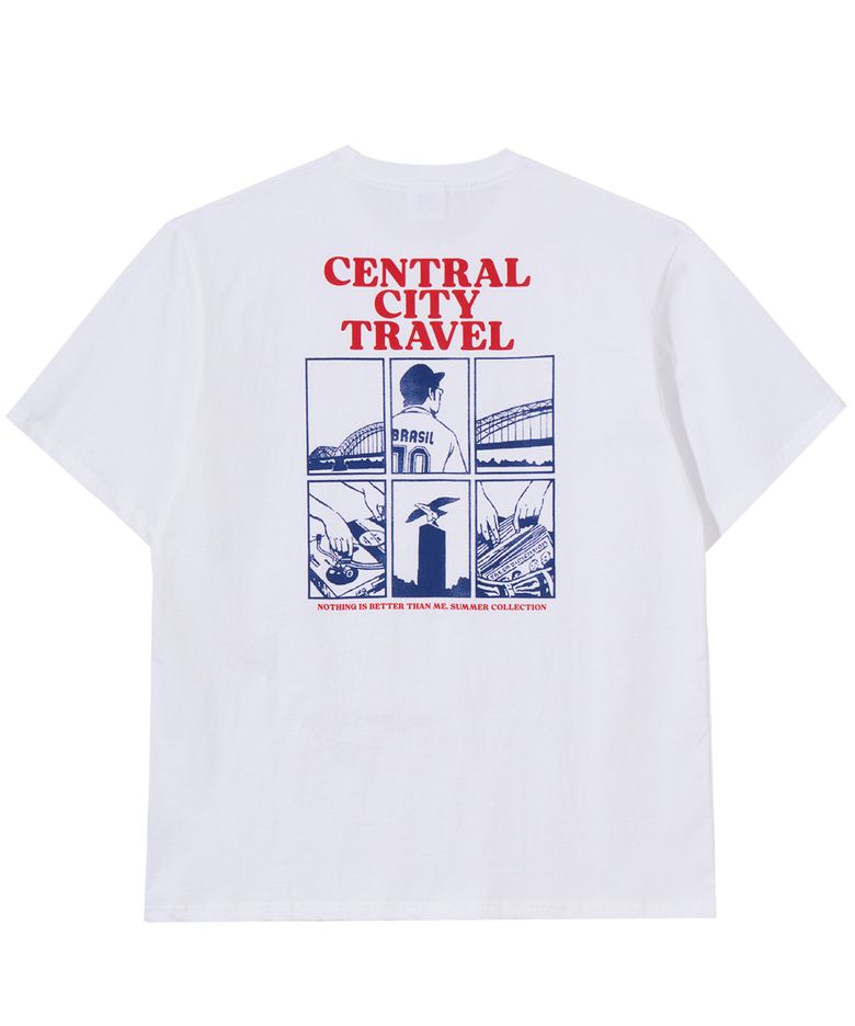 CITY TRAVEL TEE_white