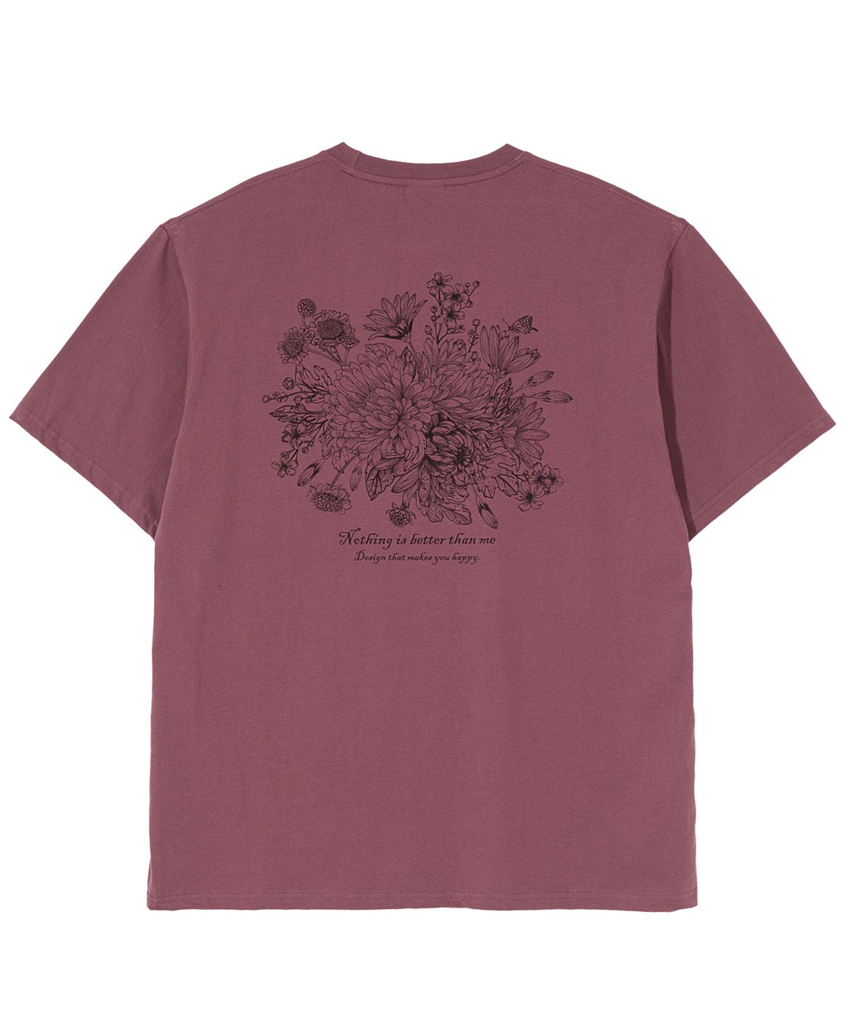 낫띵이즈베럴댄미(NOTHINGISBETTERTHANME) FLOWER BED TEE_purple