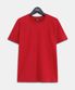 베이직 스탠다드핏 코마사 20수 반팔 티셔츠 레드