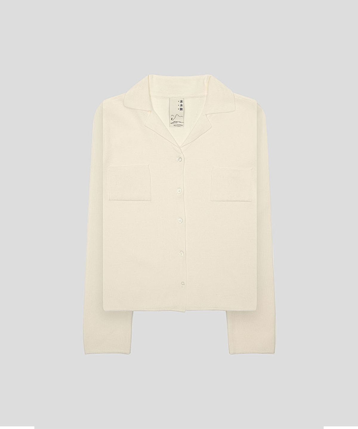 수수무(SUSUMU) OFFICE CARDIGAN - off white