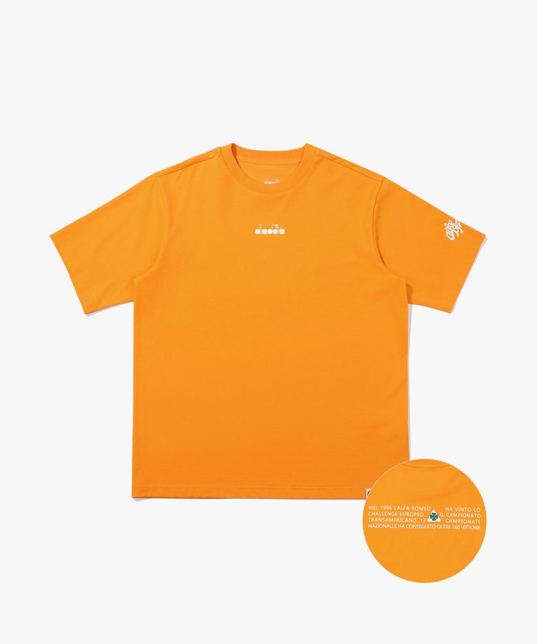 알파로메오 클로버 반팔 티셔츠 ORANGE