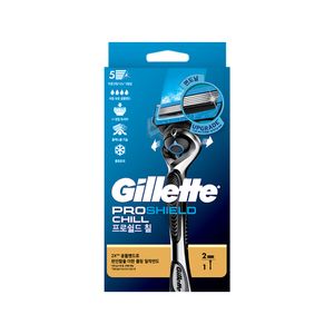 프로쉴드 칠 면도기 핸들1입 + 면도날2입