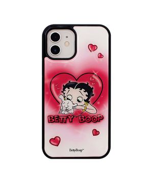 베티붑 아이 러브 퍼지 에폭시 범퍼 폰케이스_핑크