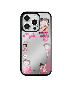 베티붑 프레임 미러 범퍼 폰케이스_핑크