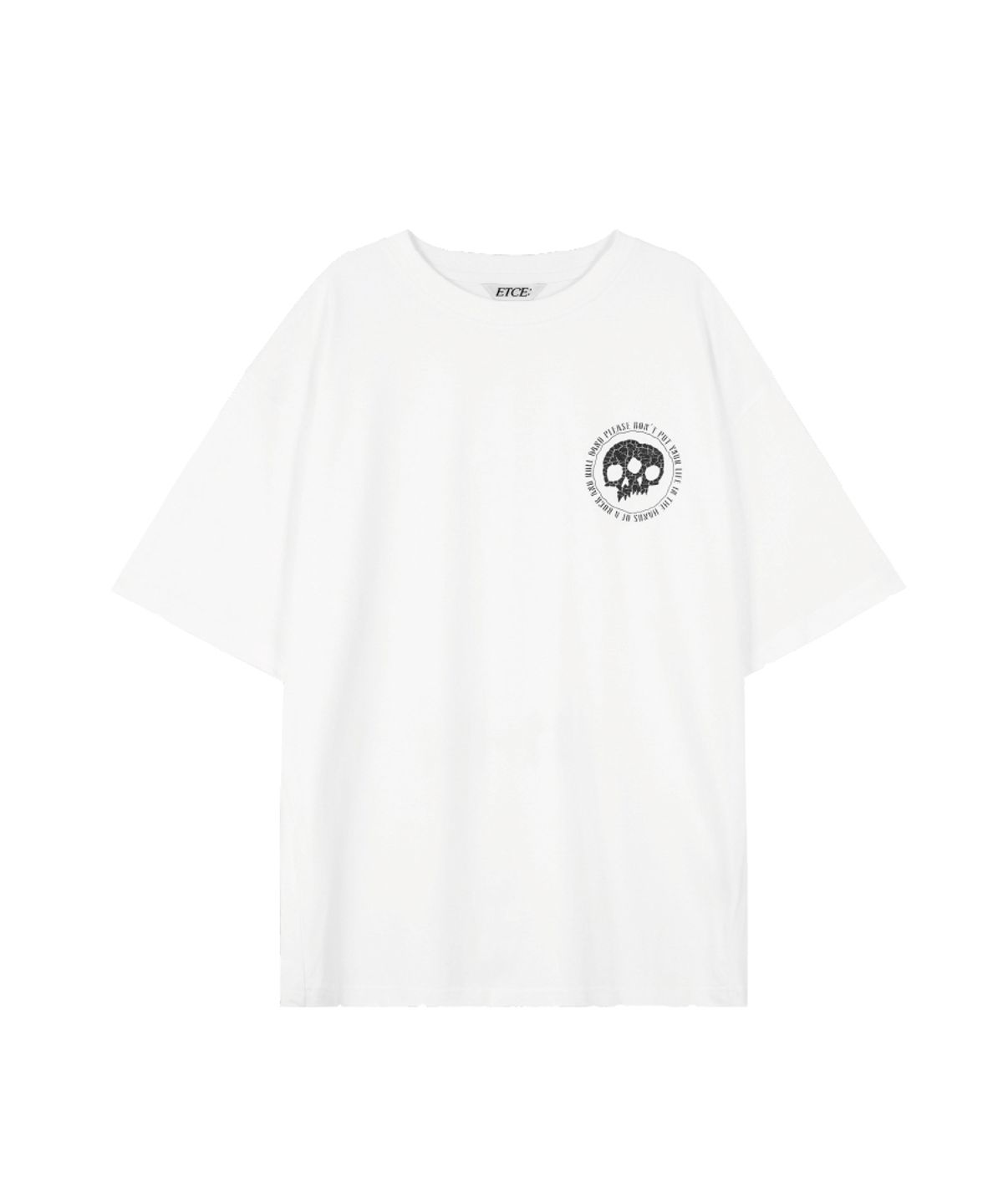 이티씨이(ETCE) TWIN T-SHIRT (WHITE)