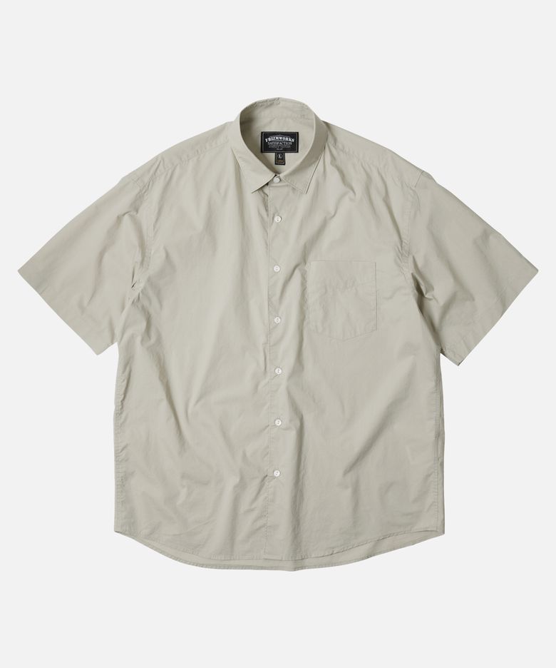 TYPEWRITER HALF SHIRT _ DOVE GRAY