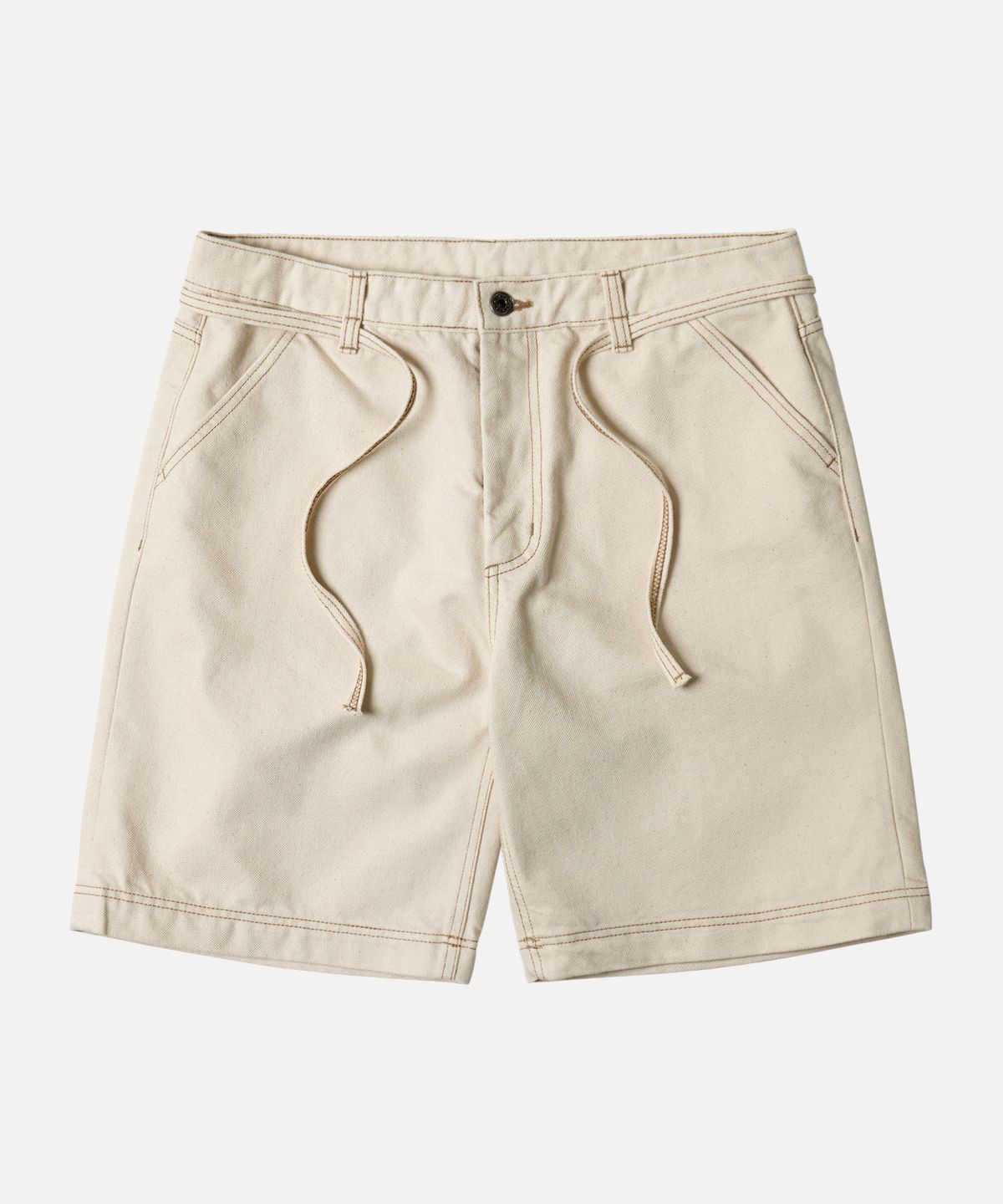 프리즘웍스(FRIZMWORKS) STRING DENIM SHORTS _ NATURAL