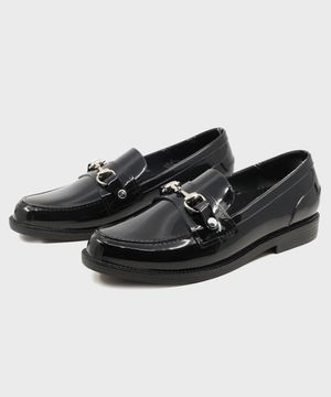 클래식 홀스빗 레인로퍼 블랙