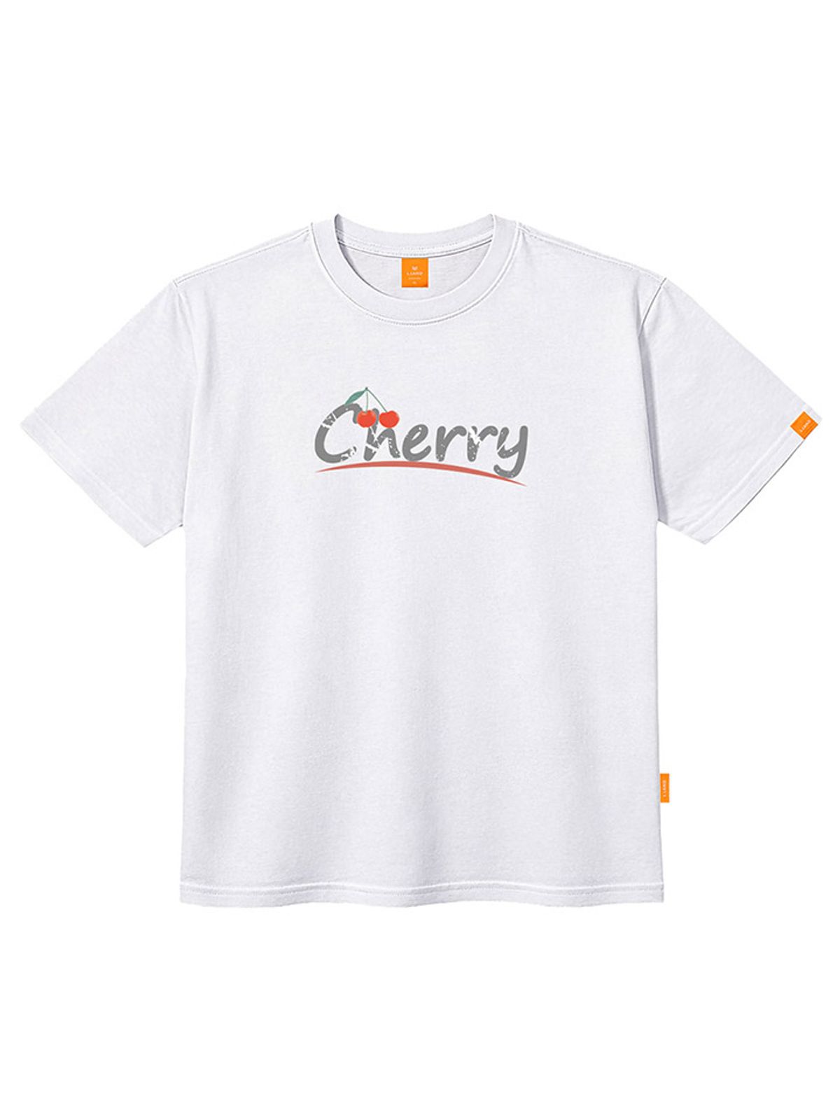 엘라모(LLAMO) 체리 반팔티셔츠 남녀공용 빅사이즈 S~4XL