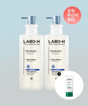 두피강화클리닉 쿨링&노세범 샴푸 400ml 2pack +  증정